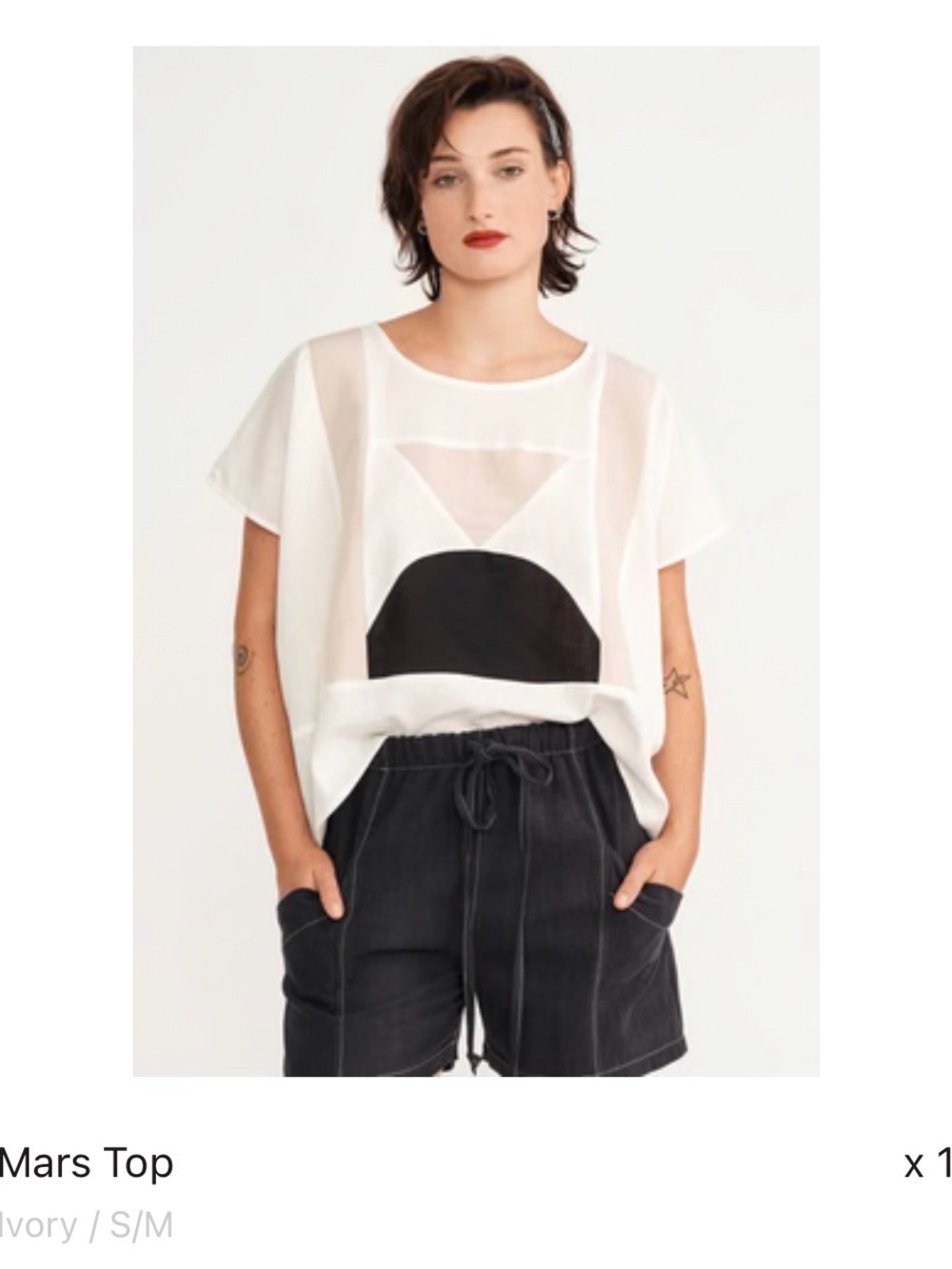 Jennifer Glasgow Mars Top